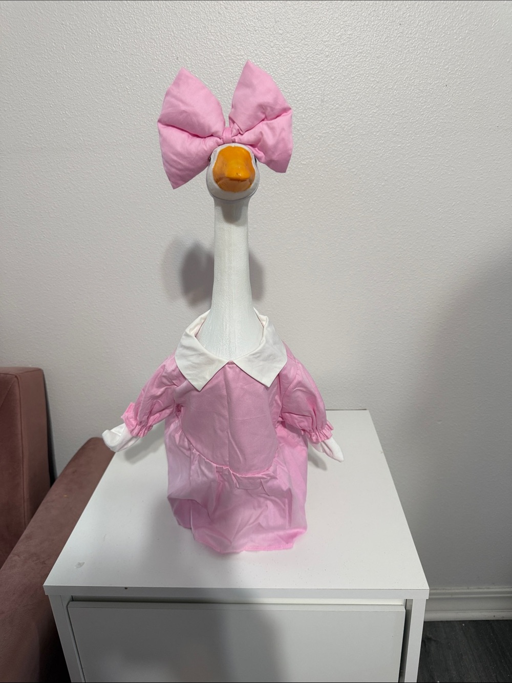 pink dress for porch goose